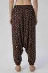 Pantalon Harem En Jersey Multicolore