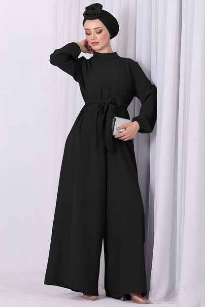 Langes Maxikleid Eleganten Hijab Kleid Damen - NTLM0007D4664SYH