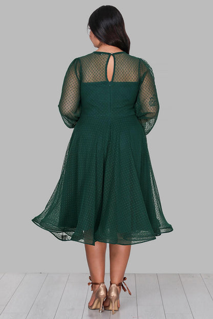 Abendkleid In Großen Größen – Smaragd