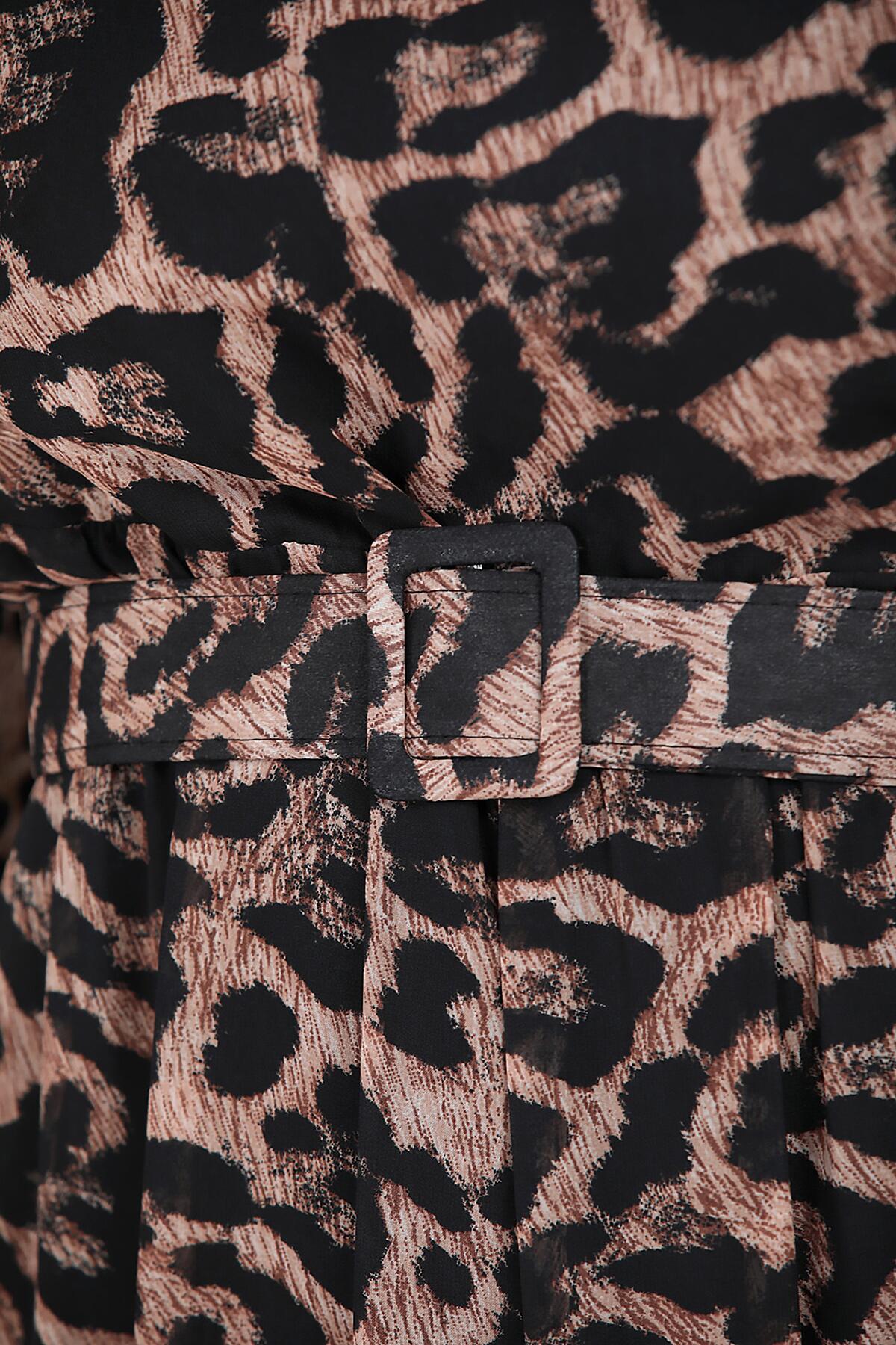 Multicolor Chiffon Maxi Dress