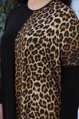 Robe Longue Grande Taille – Noir