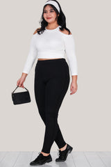 Legging Grande Taille — Noir