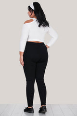 Legging Grande Taille — Noir