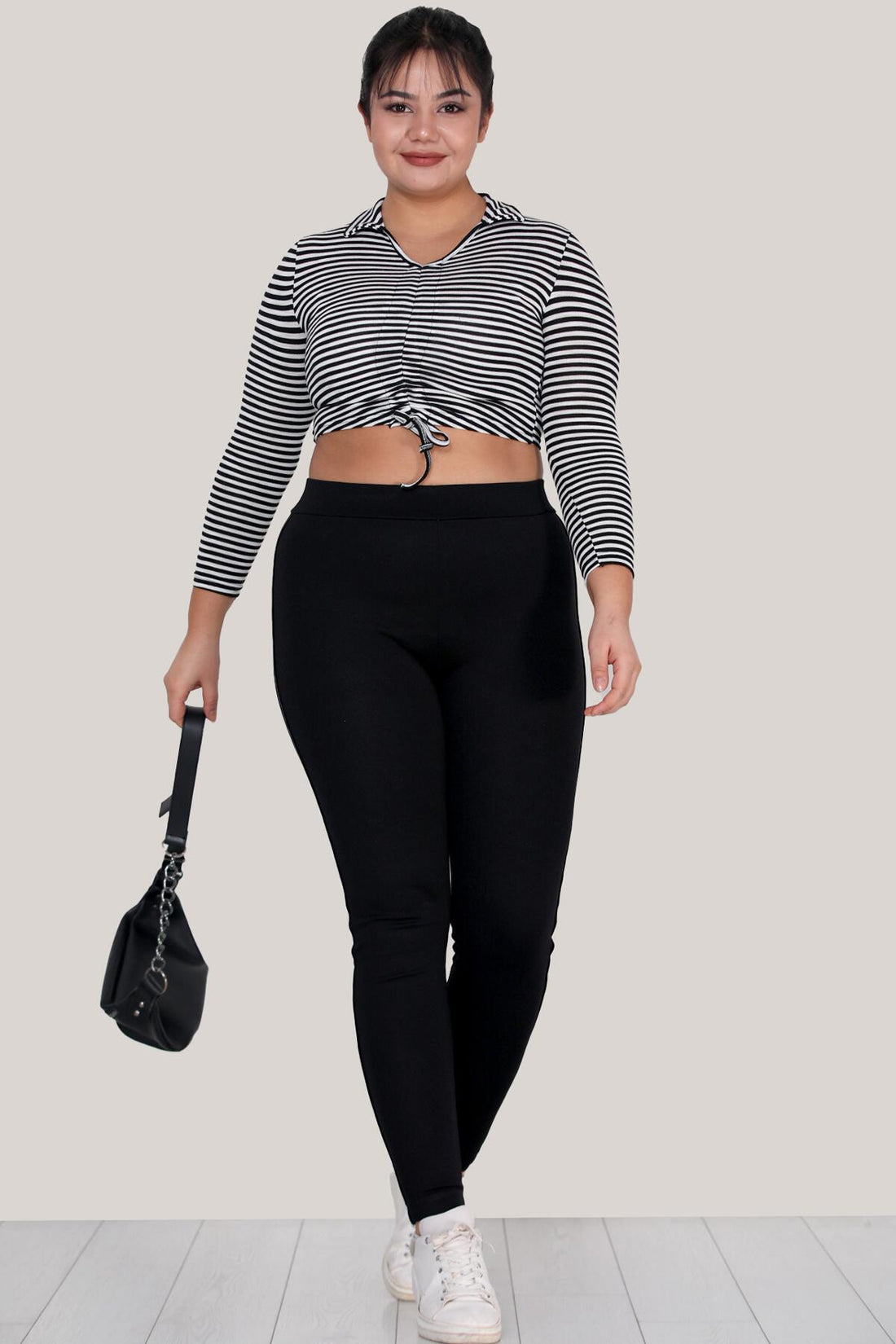 Legging Grande Taille — Noir