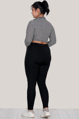 Legging Grande Taille — Noir