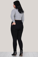 Legging Grande Taille — Noir
