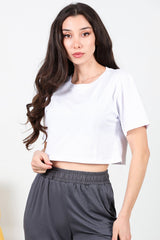 T - Shirt Court Femme — Blanc