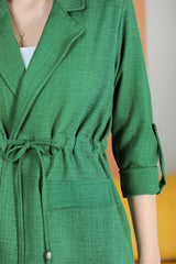 Ensemble Deux Pièces Flammé — Vert