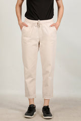 Pantalon À Franges Au Bas — Pierre