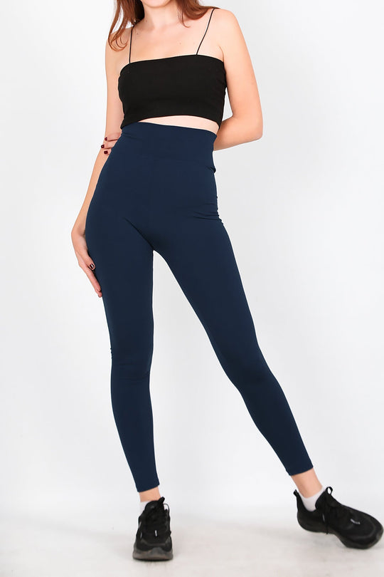 High - Waist Legging - Donkerblauw