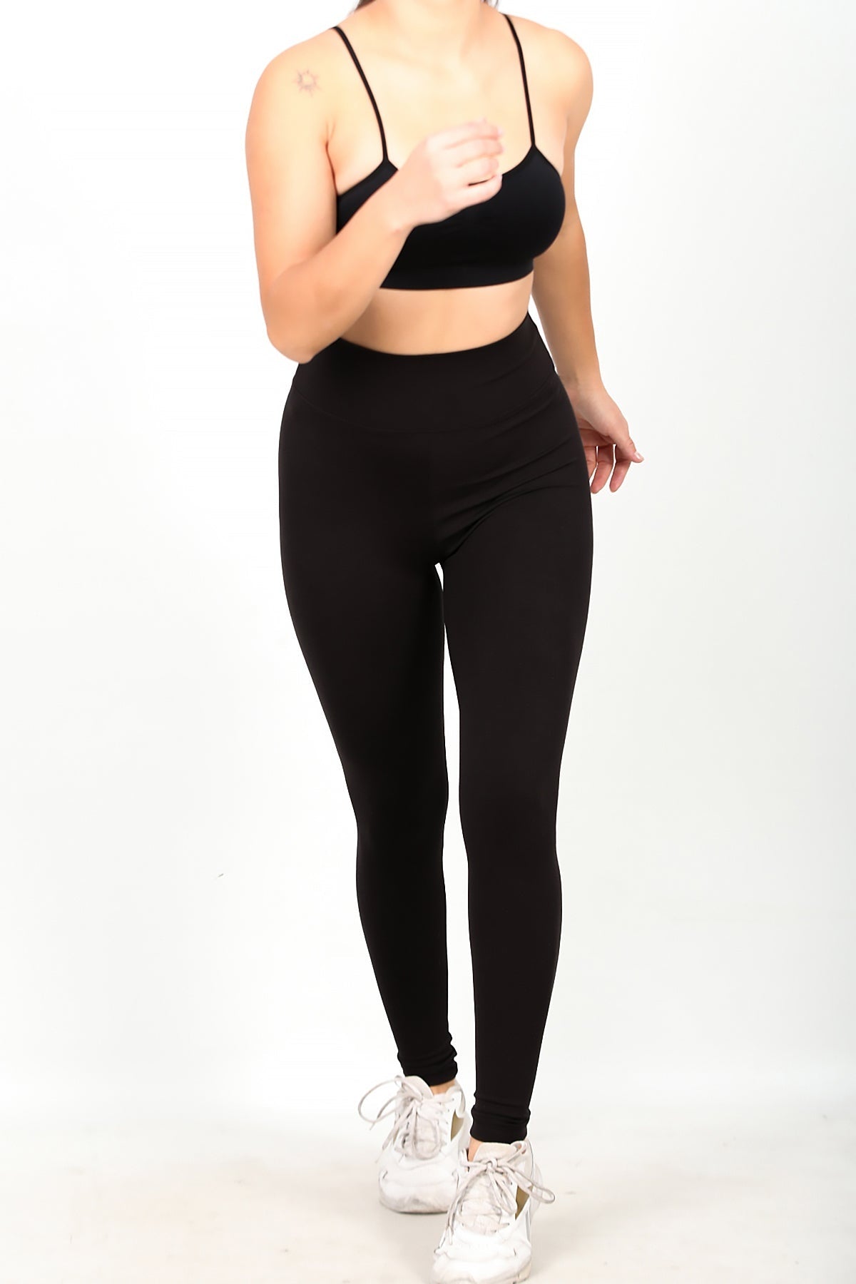 High - Waist Legging - Zwart