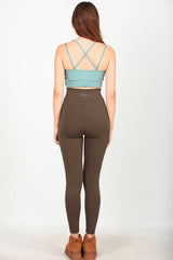 Legging Taille Haute – Marron