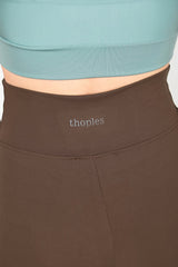 Legging Taille Haute – Marron