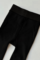 Legging Thermique Doublé Polaire — Noir