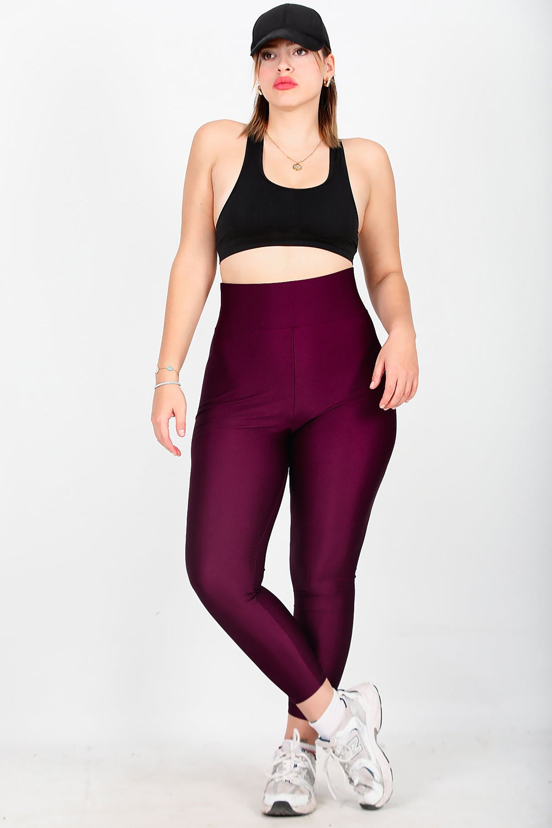 Legging Grande Taille — Prune