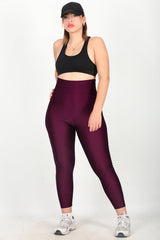 Legging Grande Taille — Prune