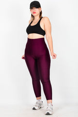 Legging Grande Taille — Prune