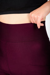 Legging Grande Taille — Prune