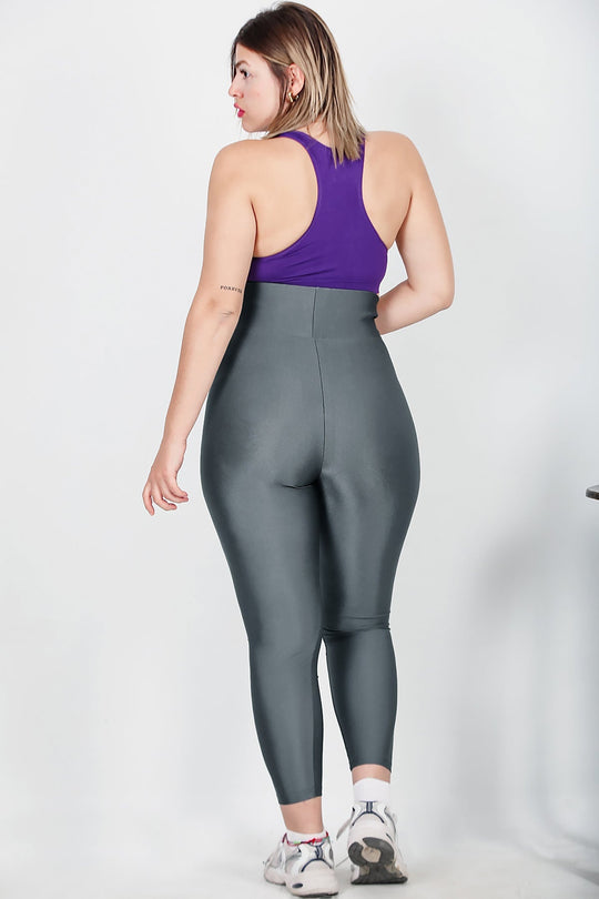 Legging In Grote Maat — Grijs