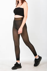 Legging Thermique Doublé Polaire — Marron