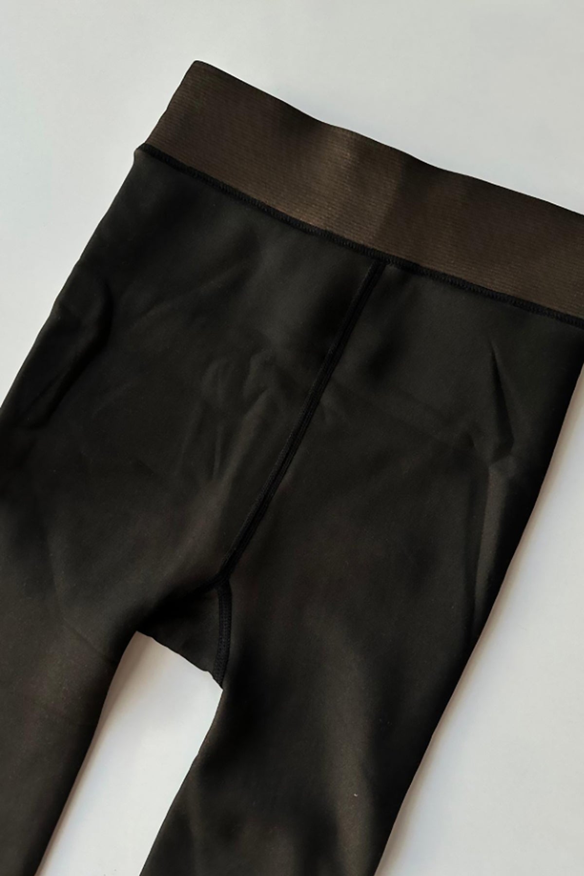 Thermo Legging Met Fleecevoering — Bruin