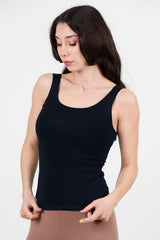 Body Met Brede Bandjes — Marineblauw