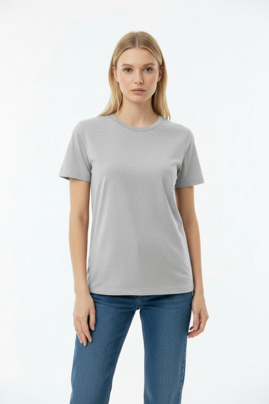 Kadın Bisiklet Yaka Tshirt 