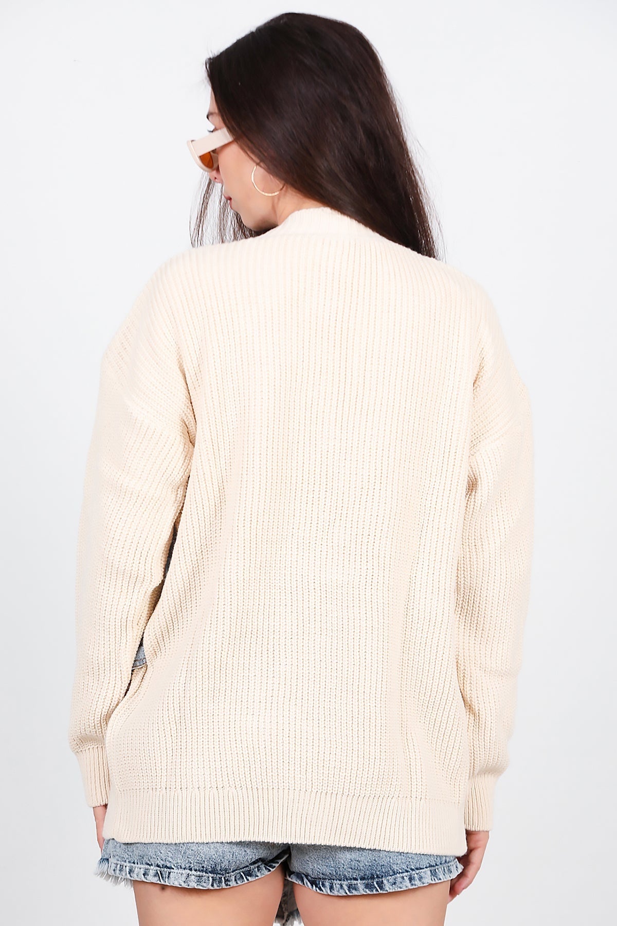 Cardigan Met Denim - Vest