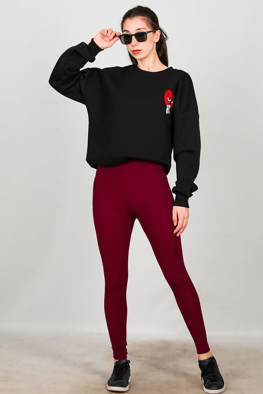Legging — Bordeaux