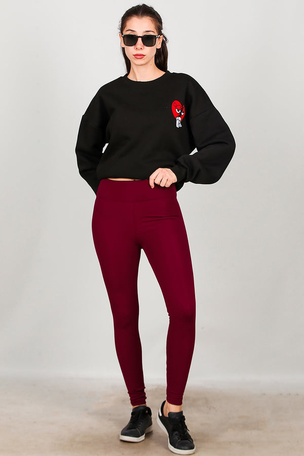 Legging — Bordeaux