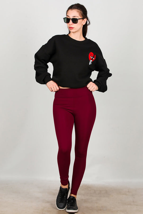 Legging — Bordeaux