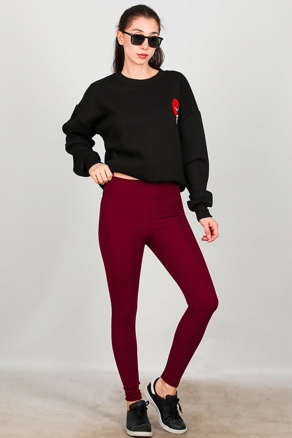 Legging — Bordeaux