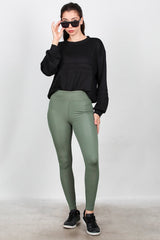 Khaki Legging