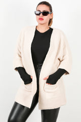 Gilet Grande Taille Avec Poches — Stone