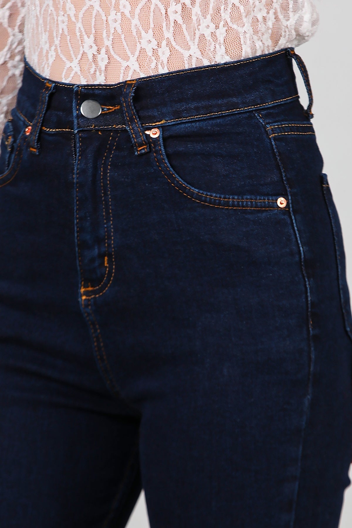 Denim Flared Jeans