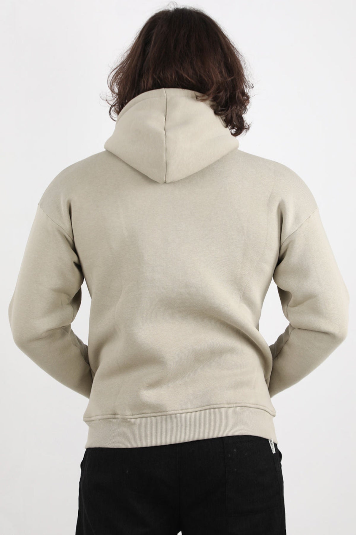 Herenjack Met Capuchon En Ritssluiting — Khaki