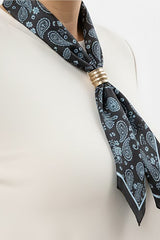 Tunique Grande Taille À Foulard - Off - White