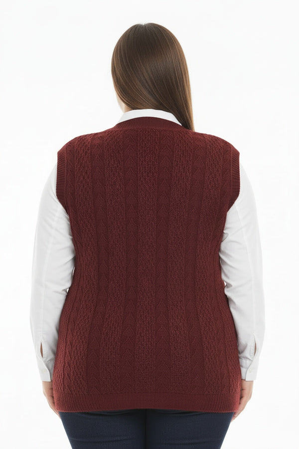 Gilet In Grote Maten — Bordeaux