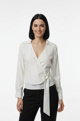 Müslim Tencel Blouse – Ecru