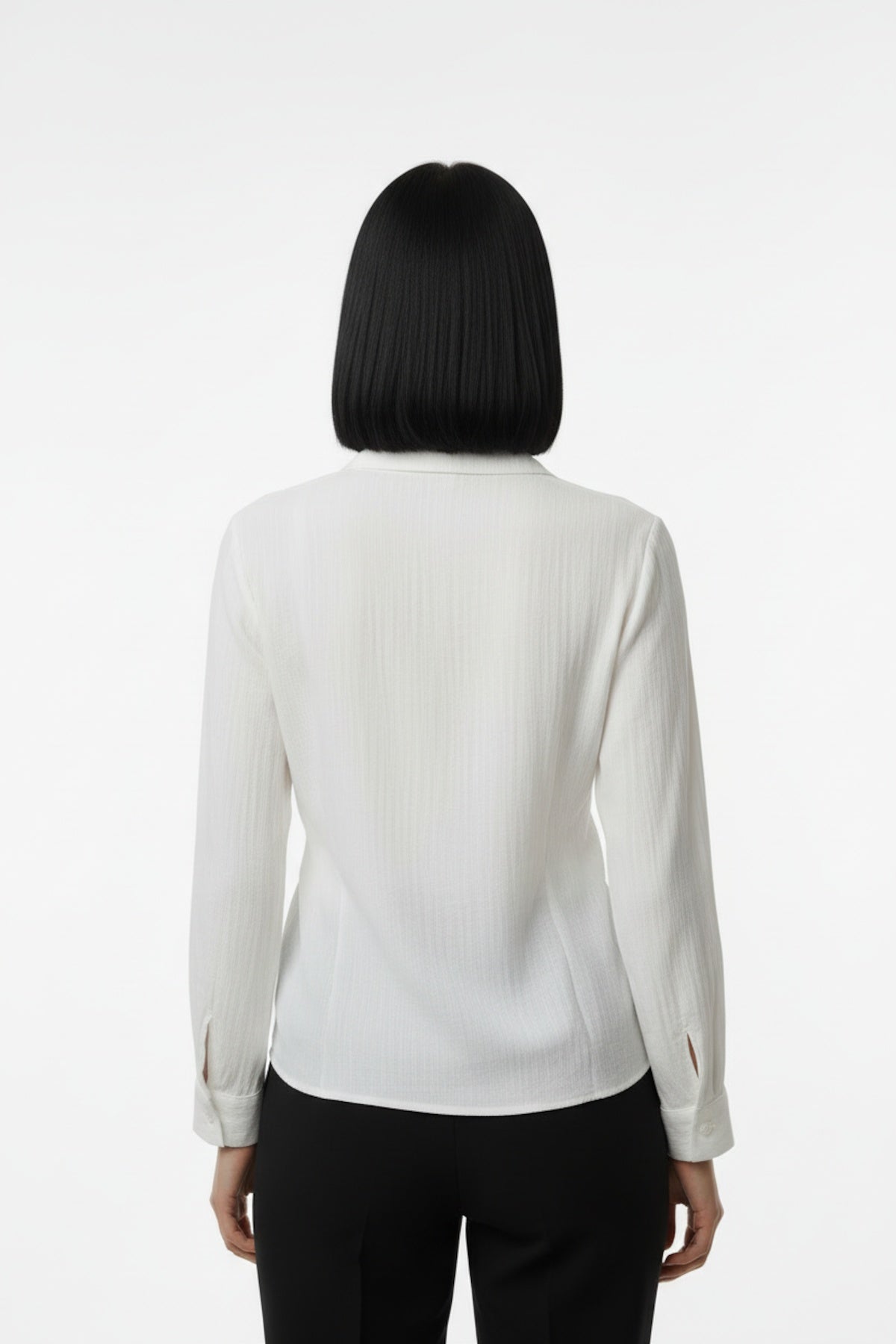 Müslim Tencel Blouse – Ecru