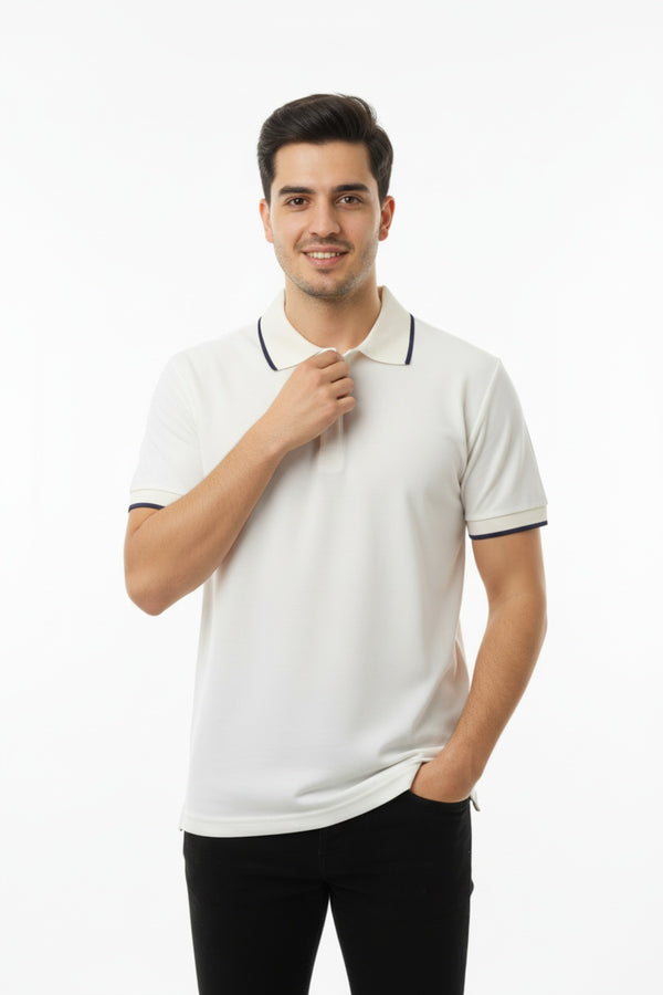 Heren Polo — Off - White
