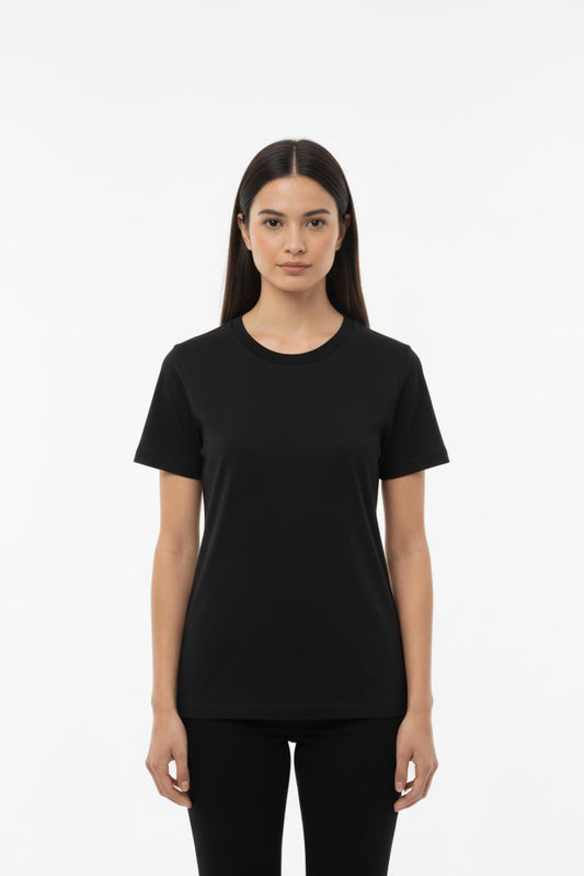 Crew - Neck Bodysuit — Black