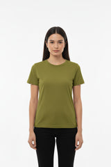 Body Met Ronde Hals, Groen