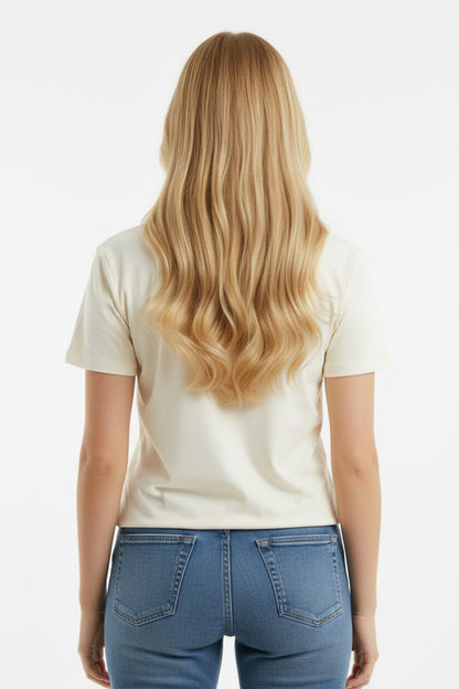 Kadın Bisiklet Yaka Tshirt  Taş