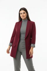 Blazer Doublé Léopard — Léopard