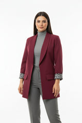 Blazer Doublé Léopard — Léopard