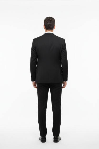 Men's Petek 3 - Piece Suit — Black