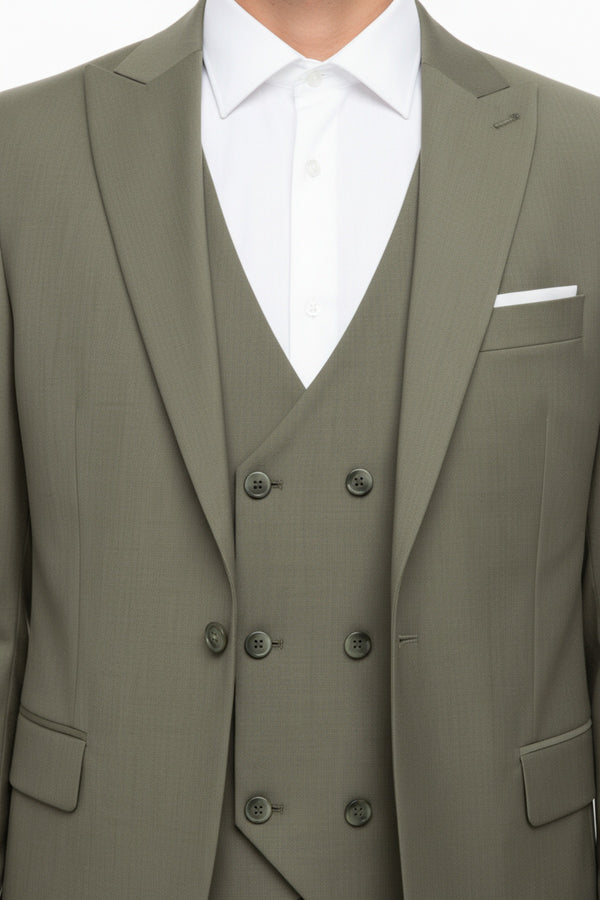 Heren Selina 3 - Delig Pak — Khaki