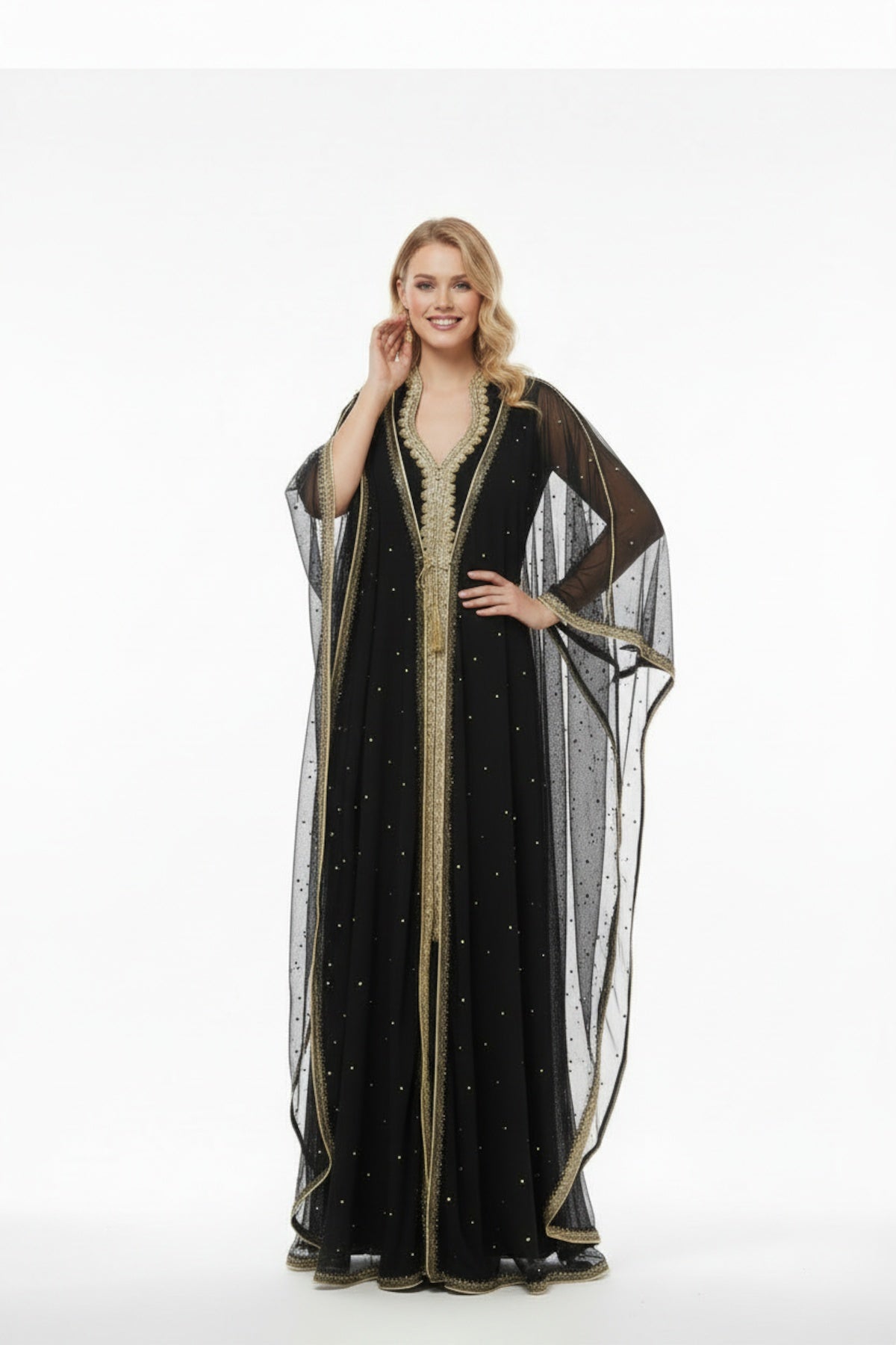 Plus - Size Black Dress