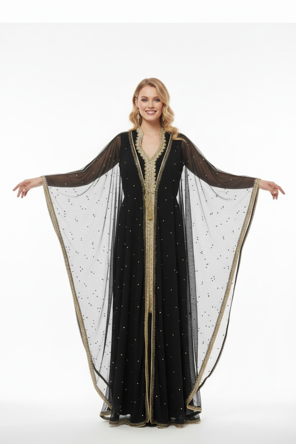 Plus - Size Black Dress